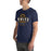 Man wearing Nimitz High School Cougars Navy Blue Premium Unisex T-shirt 217