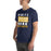 Man wearing Nimitz High School Cougars Navy Blue Premium Unisex T-shirt 231