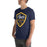 Man wearing Nimitz High School Cougars Navy Blue Premium Unisex T-shirt 225