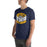 Man wearing Nimitz High School Cougars Navy Blue Premium Unisex T-shirt 242