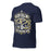 Left profile view of Klein Collins High School Tiger Band Navy Blue Premium T-shirt 003