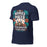 Left profile view of Mama's Poker Premium Unisex T-shirt 223