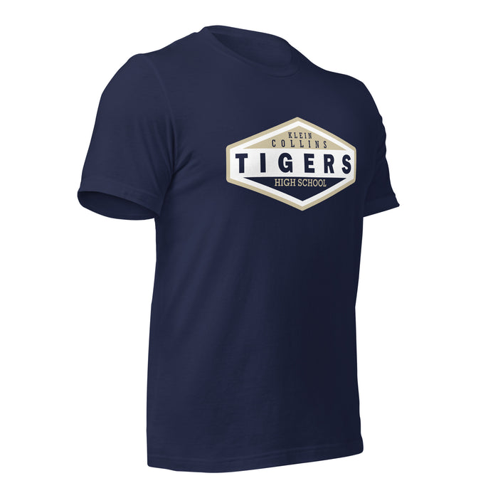 Klein Collins High School Tigers Premium Navy T-shirt 09