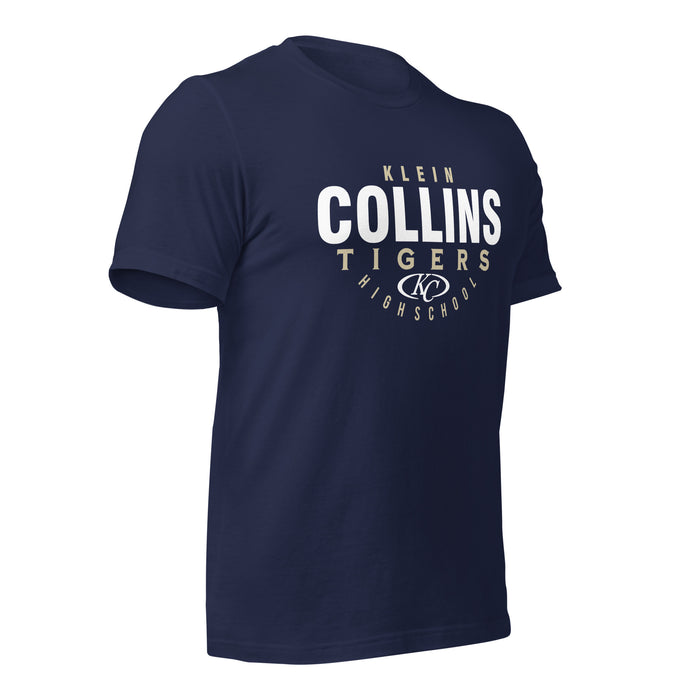 Klein Collins High School Tigers Premium Navy T-shirt 12