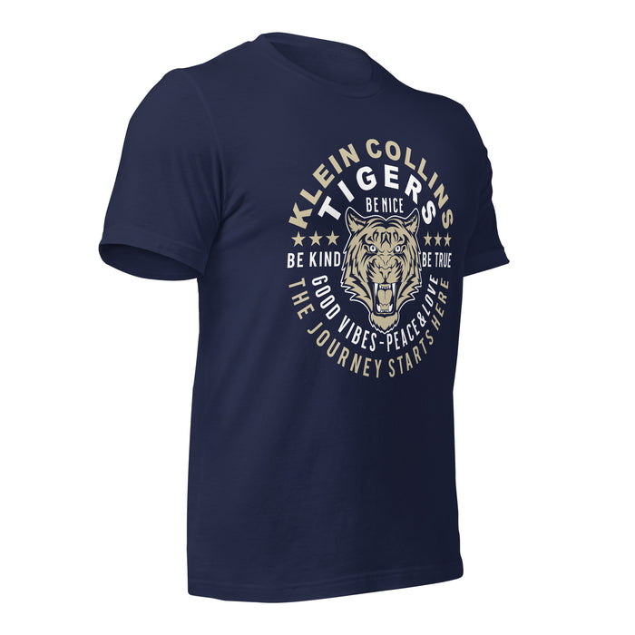 Klein Collins High School Tigers Premium Navy T-shirt 16