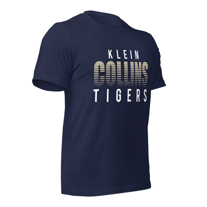 Klein Collins High School Tigers Premium Navy T-shirt 24