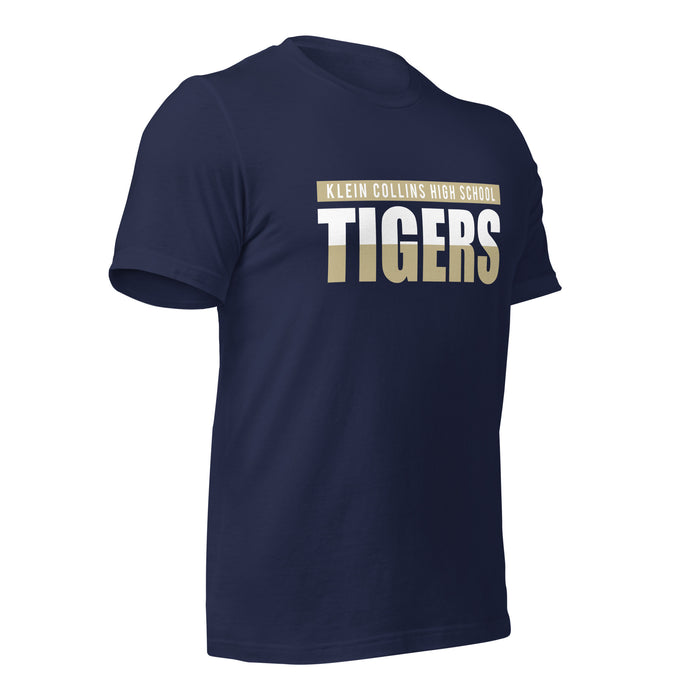 Klein Collins High School Tigers Premium Navy T-shirt 25