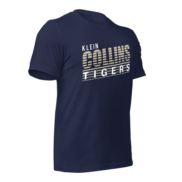 Klein Collins High School Tigers Premium Navy T-shirt 32