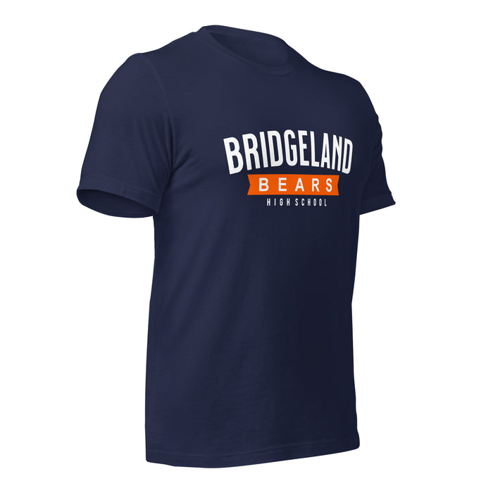 Bridgeland High School Bears Premium Navy Unisex T-shirt 21b