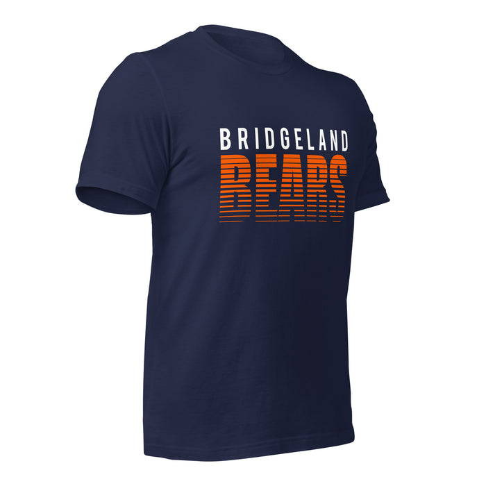 Bridgeland High School Bears Premium Navy Unisex T-shirt 24b