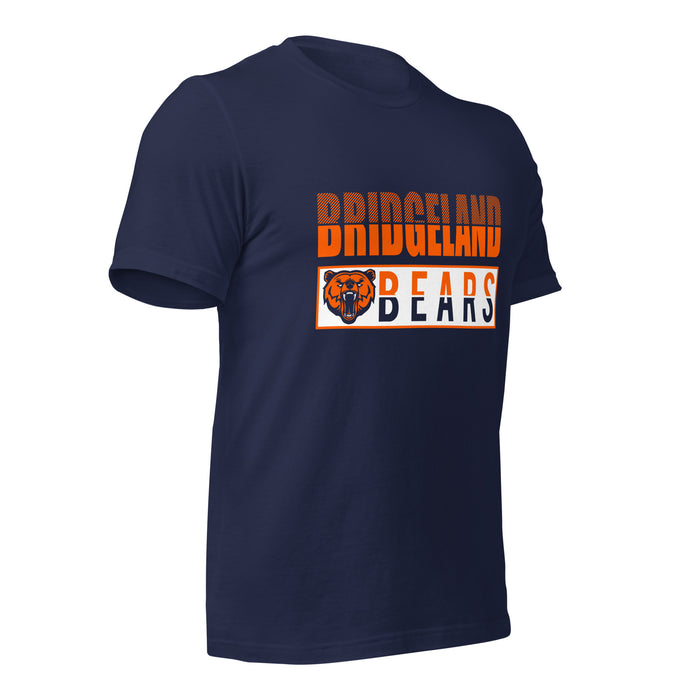 Bridgeland High School Bears Premium Navy Unisex T-shirt 31b