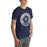 Man wearing a College Park High School Cavaliers Premium Navy Unisex T-shirt 209