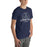 Man wearing a College Park High School Cavaliers Premium Navy Unisex T-shirt 219