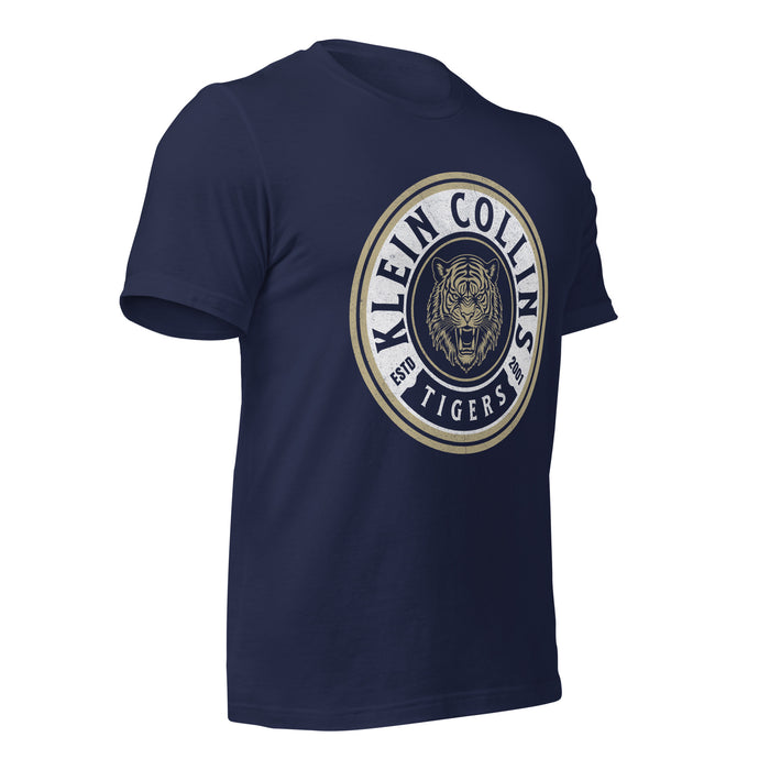 Klein Collins High School Tigers Premium Navy T-shirt 208b