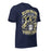 Right profile view of Klein Collins High School Tiger Band Navy Blue Premium T-shirt 002