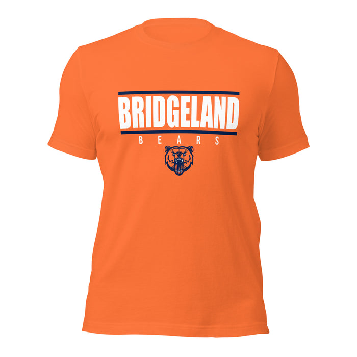 Bridgeland High School Bears Premium Orange Unisex T-shirt 07