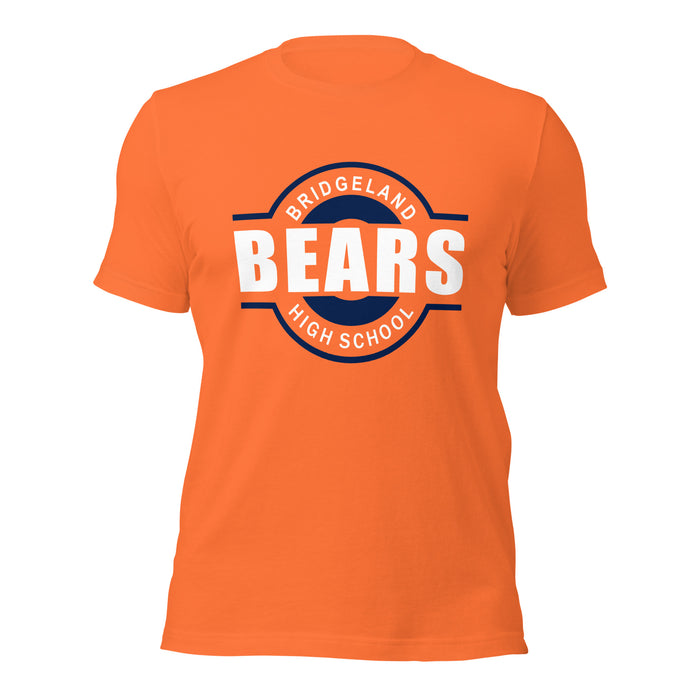 Bridgeland High School Bears Premium Orange Unisex T-shirt 11