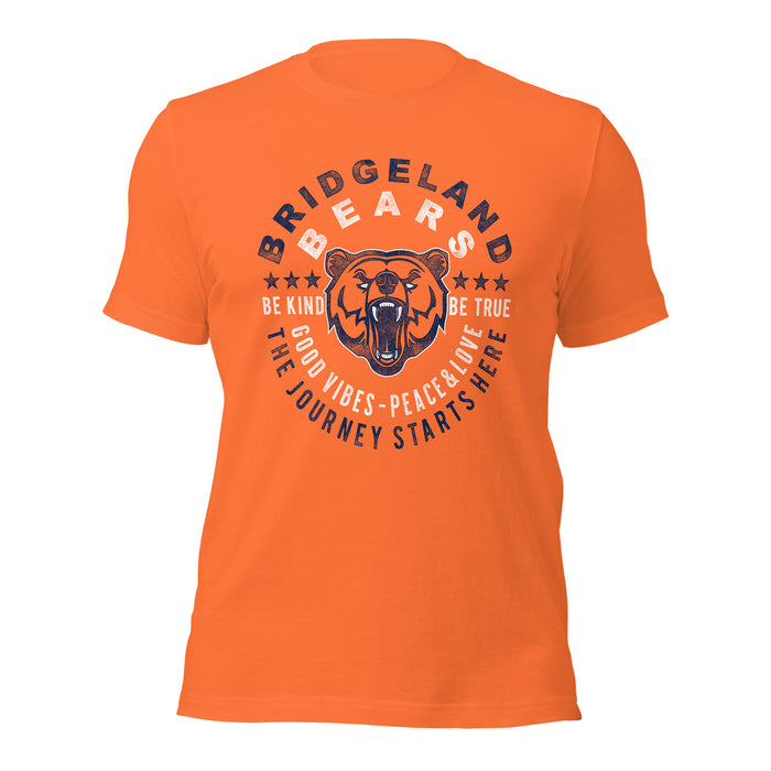 Bridgeland High School Bears Premium Orange Unisex T-shirt 16