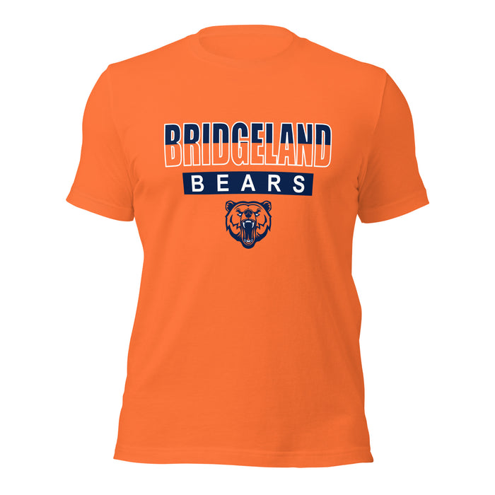 Bridgeland High School Bears Premium Orange Unisex T-shirt 23