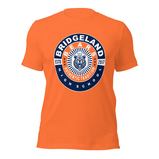 Bridgeland High School Bears Premium Orange Unisex T-shirt 30