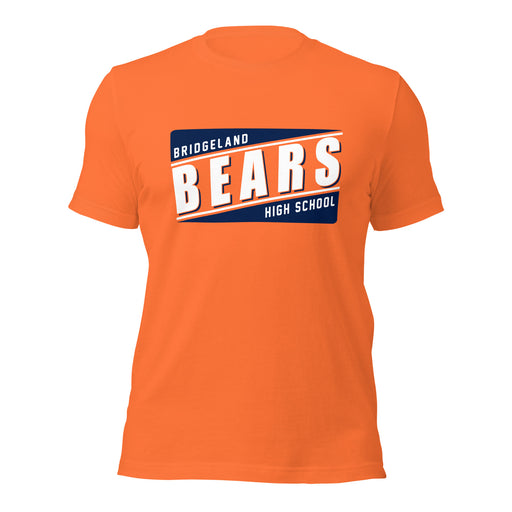 Bridgeland High School Bears Premium Orange Unisex T-shirt 84