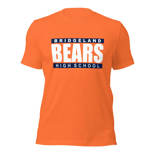 Bridgeland High School Bears Premium Orange Unisex T-shirt 98