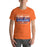 Man wearing a Grand Oaks High School Grizzlies Premium Orange Unisex T-shirt 05