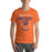 Man wearing a Grand Oaks High School Grizzlies Premium Orange Unisex T-shirt 08