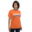 Woman wearing a Grand Oaks High School Grizzlies Premium Orange Unisex T-shirt 21