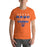 Man wearing a Grand Oaks High School Grizzlies Premium Orange Unisex T-shirt 23