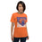 Woman wearing a Grand Oaks High School Grizzlies Premium Orange Unisex T-shirt 27