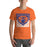 Man wearing a Grand Oaks High School Grizzlies Premium Orange Unisex T-shirt 27