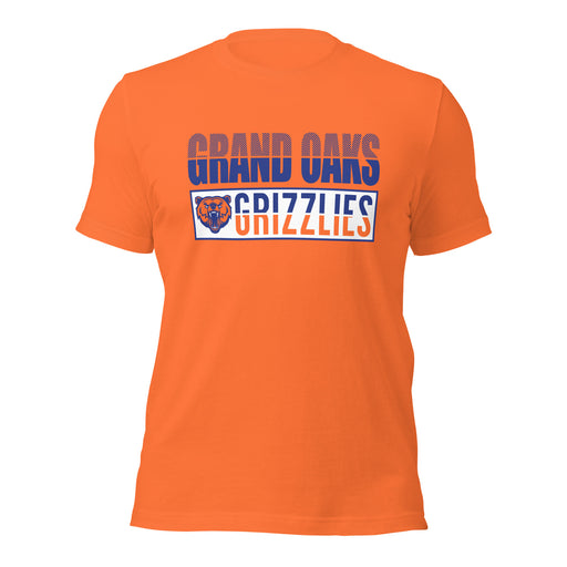 Grand Oaks High School Grizzlies Premium Orange Unisex T-shirt 31