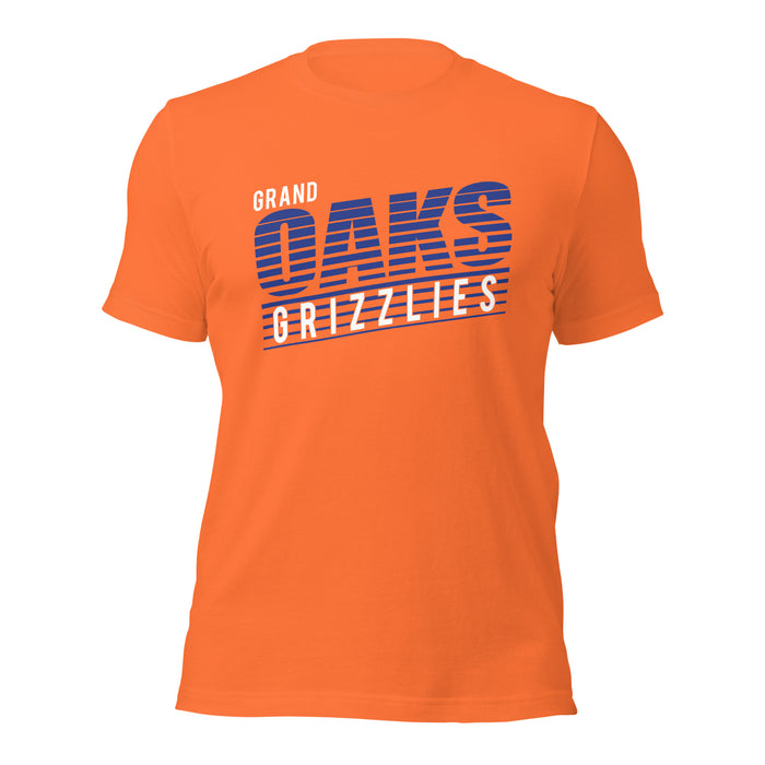 Grand Oaks High School Grizzlies Premium Orange Unisex T-shirt 32