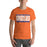 Man wearing a Grand Oaks High School Grizzlies Premium Orange Unisex T-shirt 98