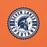 Close-up view of Seven Lakes High School Spartans Orange Premium Unisex T-shirt 203