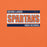 Close-up view of Seven Lakes High School Spartans Orange Premium Unisex T-shirt 098