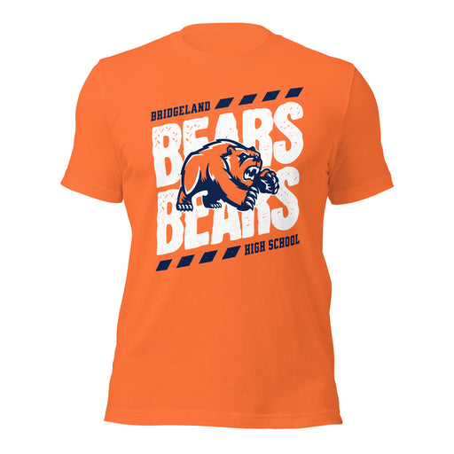 Bridgeland High School Bears Premium Orange Unisex T-shirt 223