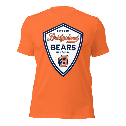 Bridgeland High School Bears Premium Orange Unisex T-shirt 225
