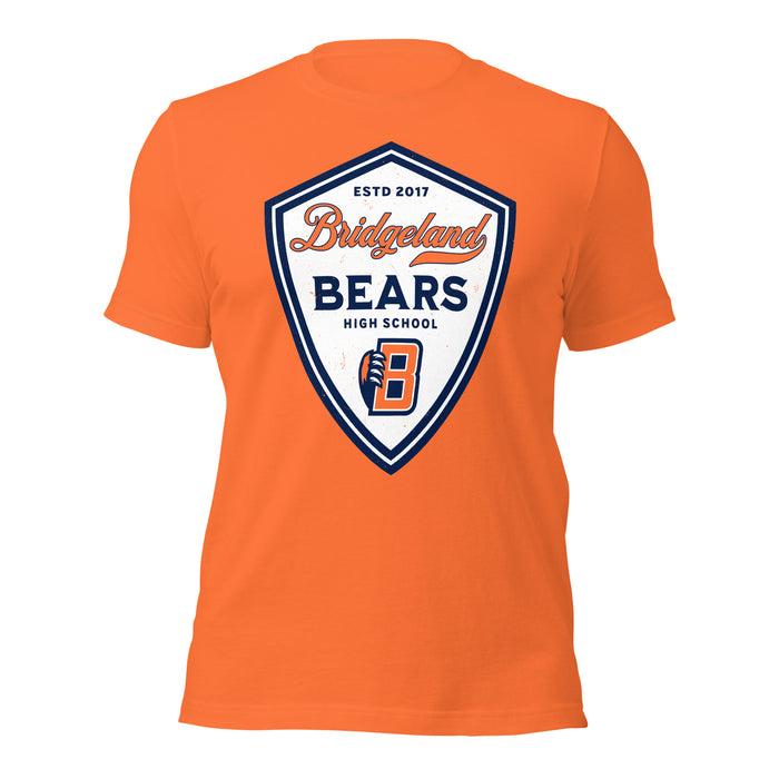 Bridgeland High School Bears Premium Orange Unisex T-shirt 225