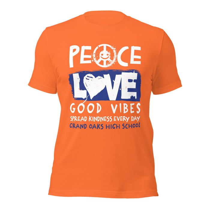 Grand Oaks High School Grizzlies Premium Orange Unisex T-shirt 240