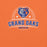 Close-up view of Grand Oaks High School Grizzlies Premium Orange Unisex T-shirt 221
