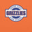 Close-up view of Grand Oaks High School Grizzlies Premium Orange Unisex T-shirt 011