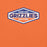 Close-up view of Grand Oaks High School Grizzlies Premium Orange Unisex T-shirt 009
