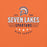 Close-up view of Seven Lakes High School Spartans Orange Premium Unisex T-shirt 217