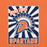 Close-up view of Seven Lakes High School Spartans Orange Premium Unisex T-shirt 226