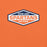 Close-up view of Seven Lakes High School Spartans Orange Premium Unisex T-shirt 009