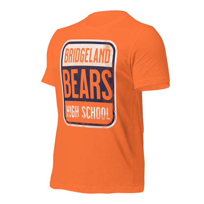 Bridgeland High School Bears Premium Orange Unisex T-shirt 01a