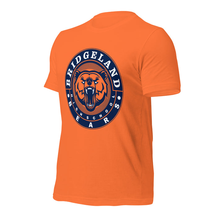 Bridgeland High School Bears Premium Orange Unisex T-shirt 02a