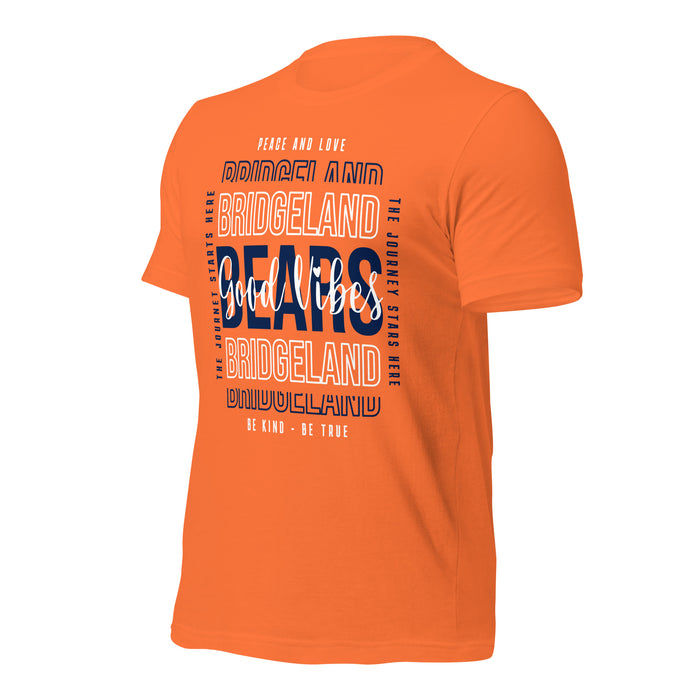 Bridgeland High School Bears Premium Orange Unisex T-shirt 13a